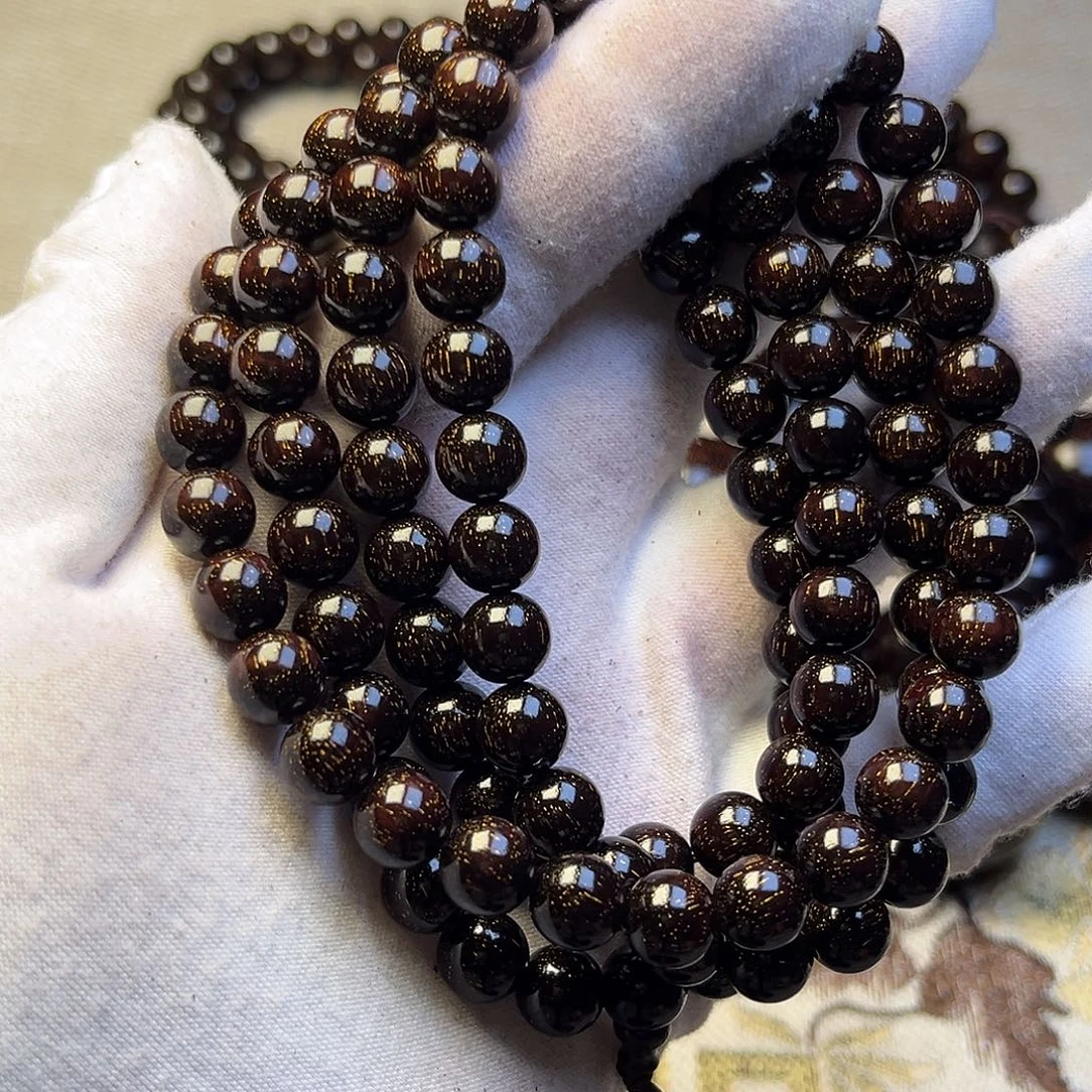 檀香紫檀（小叶紫檀）0.8 108颗满天星