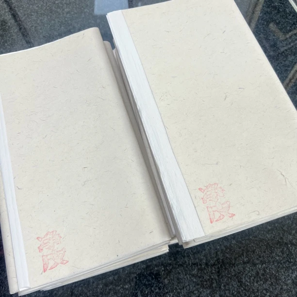 正宗纯宣纸 净皮 33x53小刀头 50张