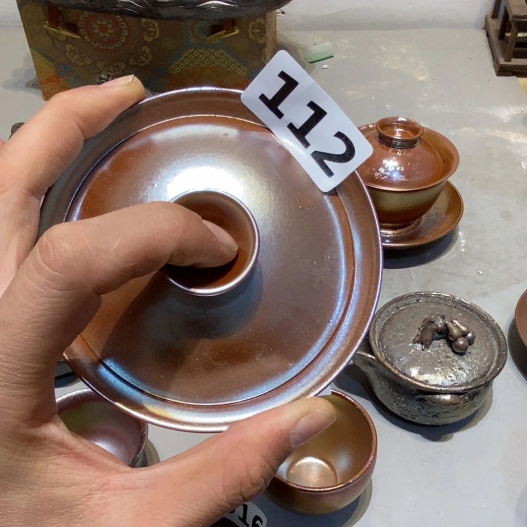 钟***生柴烧茶具陶瓷杯子