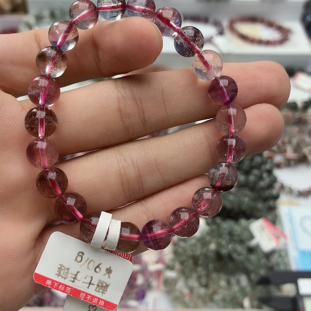 水晶手链未镶嵌H351超七水晶