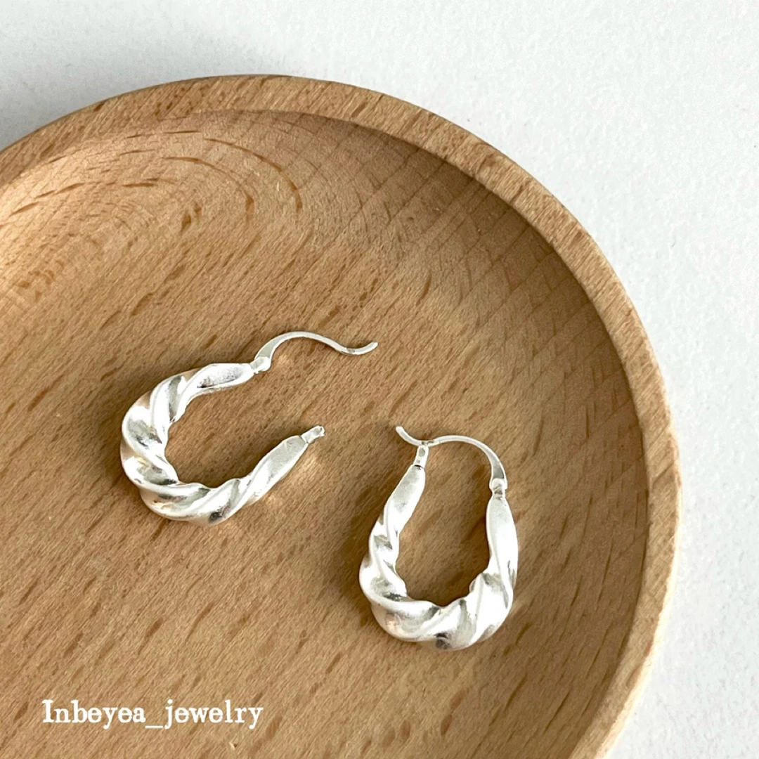 铜合金耳饰 螺旋耳扣 19.5mm 38175