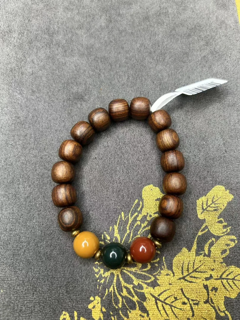 小怡高端推荐-花梨红绿灯挂件饰品 MT 0240