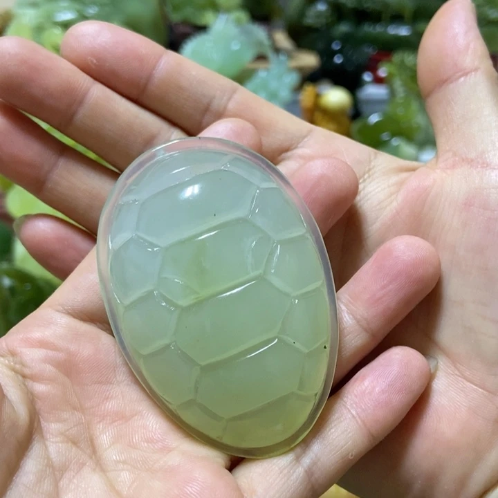 【闪购商品】未镶嵌蛇纹石玉把件