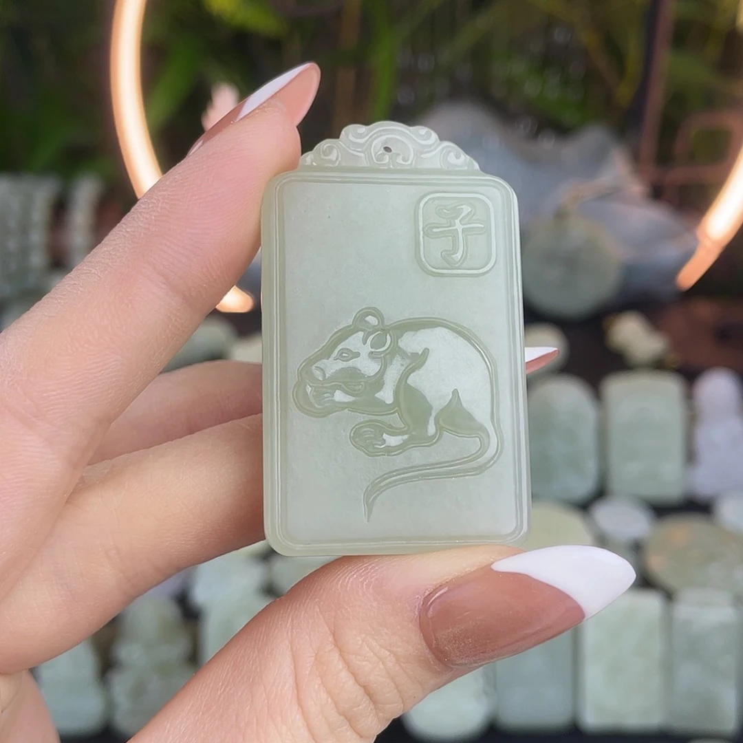 和田玉颈饰未镶嵌阳****部