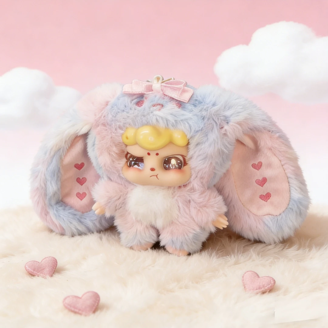 咕咕咪咕潮玩绒绒萌物盲盒潮玩娃娃可爱玩偶挂件送闺蜜礼物2025新