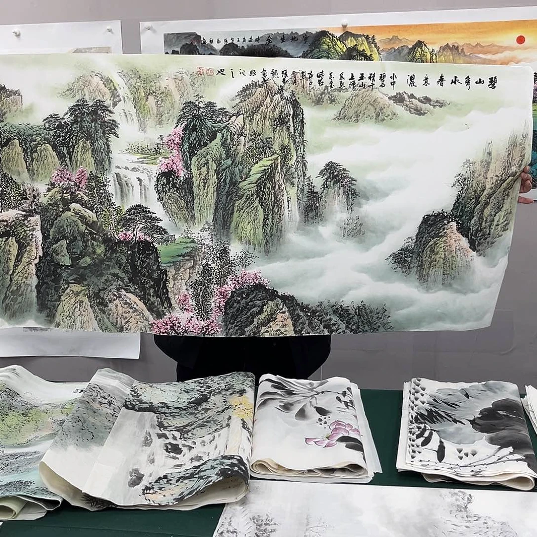 国画宣纸国画纯手绘作品
