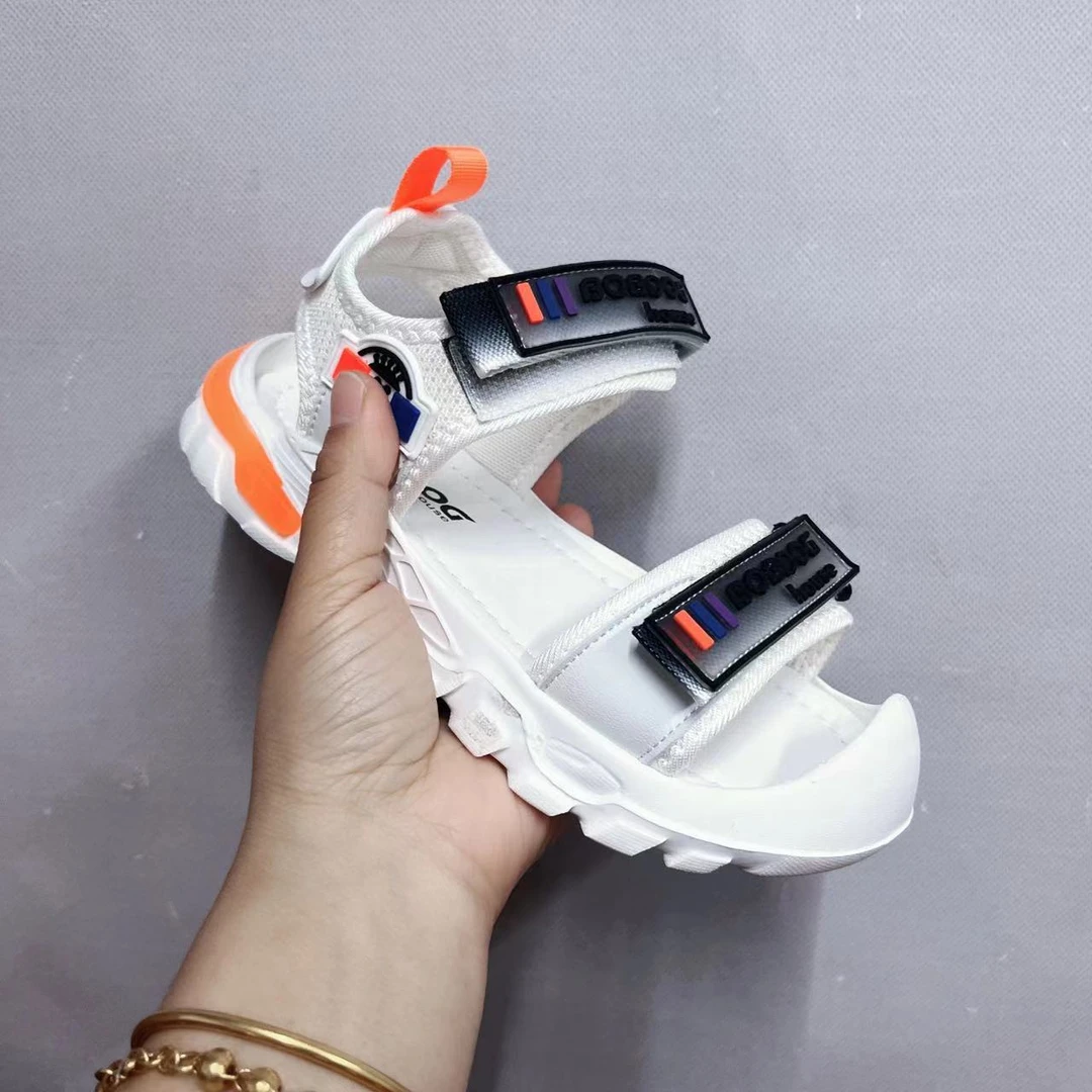 男女宝中大童夏季新款沙滩凉鞋休闲凉鞋5309（巴家）