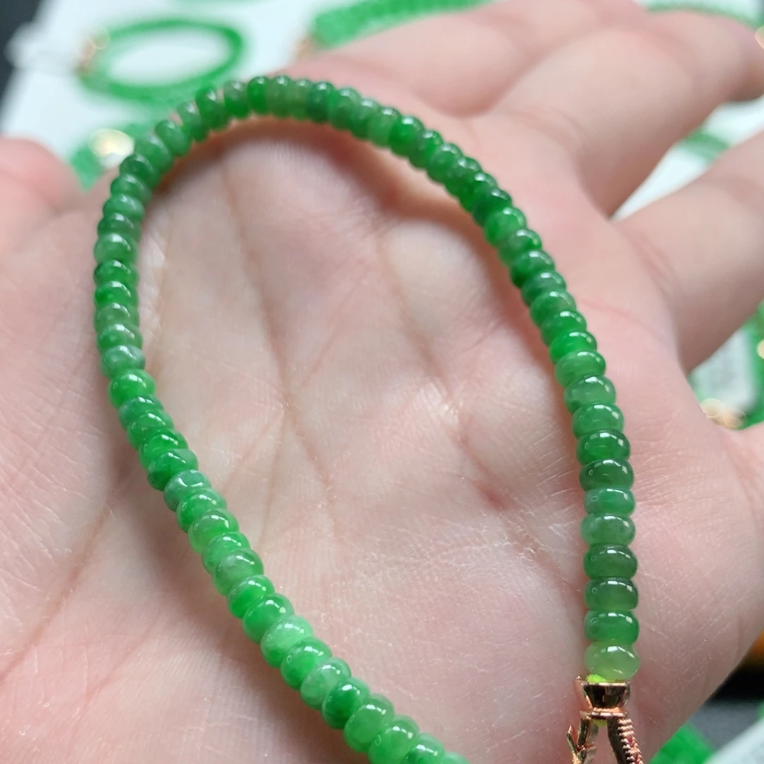 翡翠未镶嵌手链翡翠