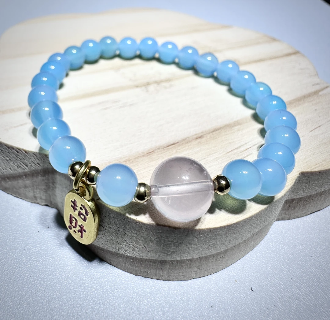 天然玛瑙6mm多样性发一