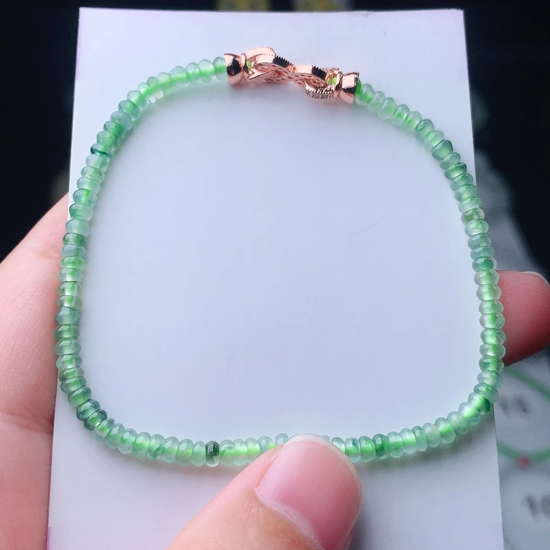 翡翠未镶嵌手链翡翠