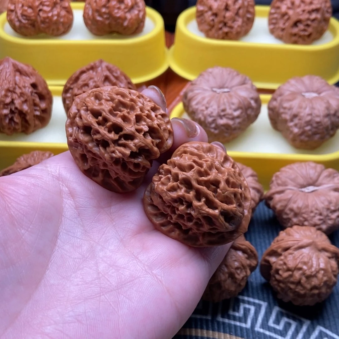 文玩核桃把件玄月