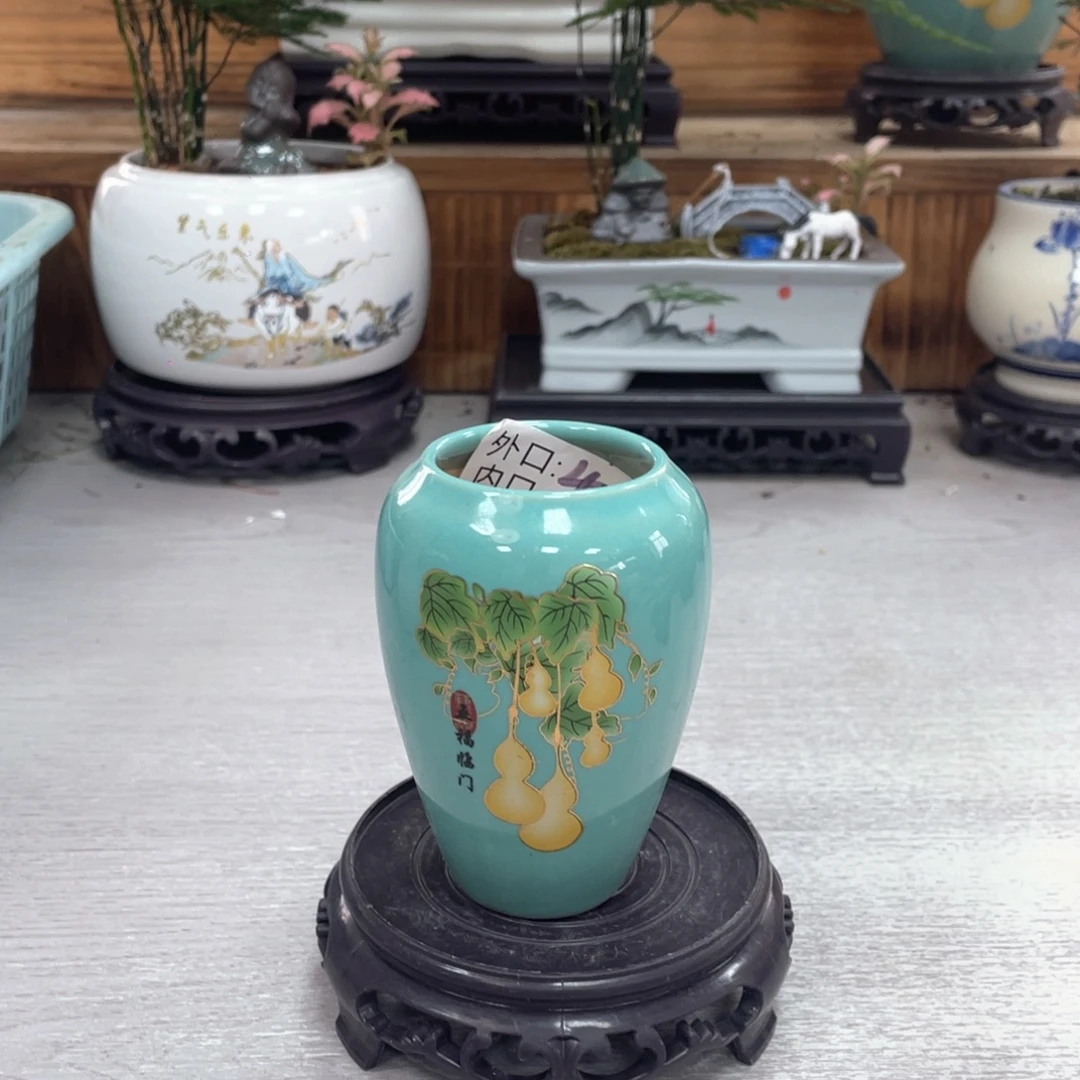 陶瓷花盆陶瓷艺术盆景花盆