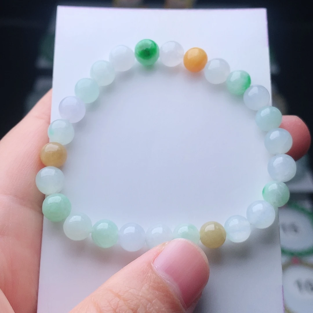 翡翠未镶嵌手链翡翠