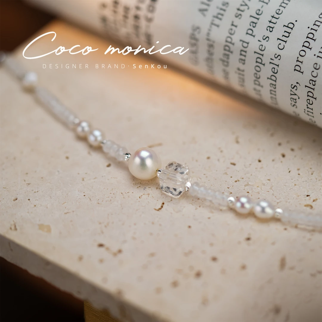 【小霞珠宝】手链手工气质轻奢百搭小众紫色清新精致 WE682