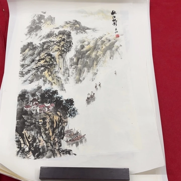 国画花鸟等图案为主的花卉和