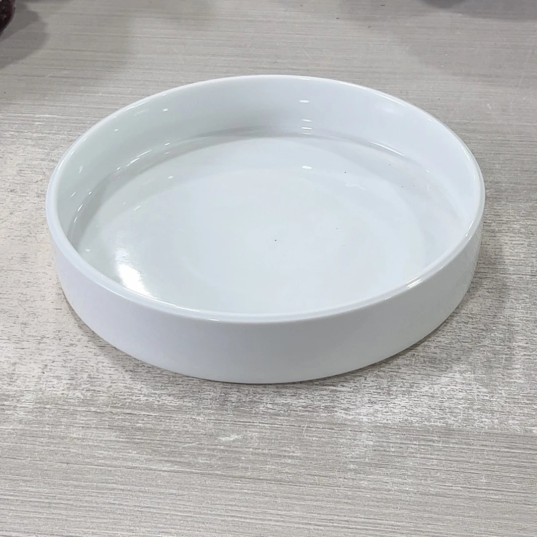 口径  20*4.5厘米陶瓷绿植多肉微瑕花盆