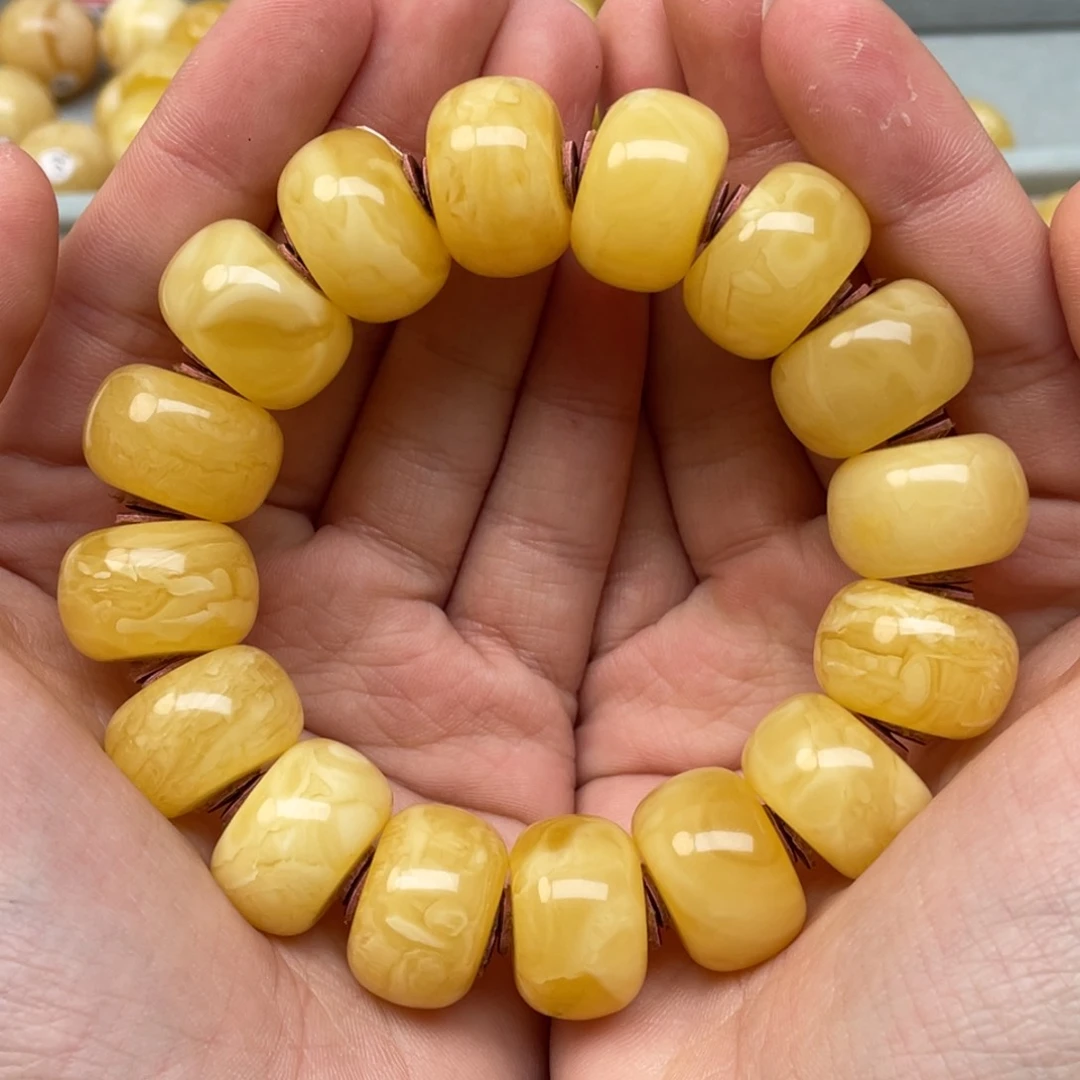 蜜蜡裸石未镶嵌蜜蜡19+