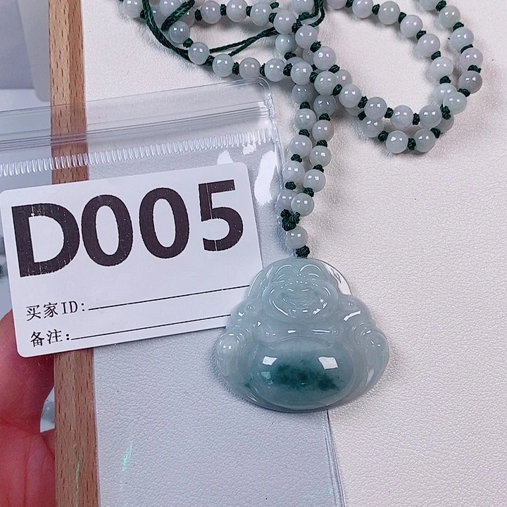 翡翠未镶嵌颈饰天然