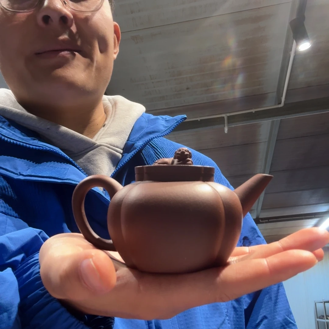 赛***鸽紫砂茶壶原矿原石的制作方法