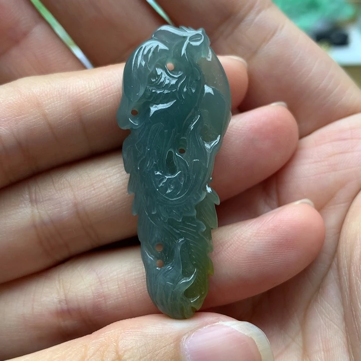 颈饰未镶嵌翡翠翡翠
