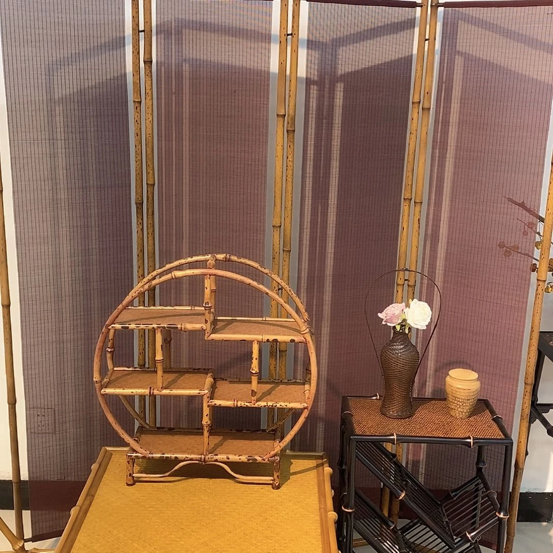 梅鹿竹屏风屏风屏风