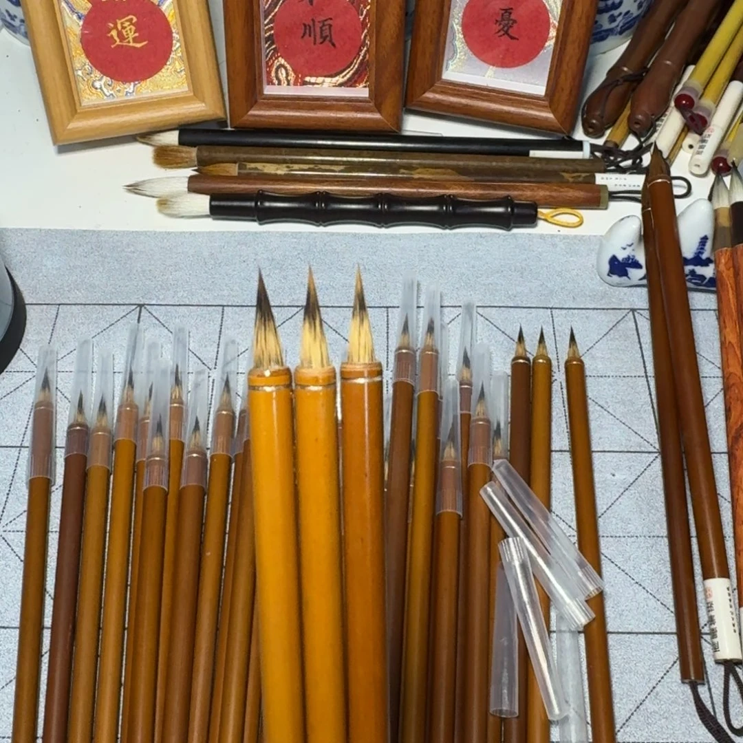 竹子杆小青花三支出锋1.75cm