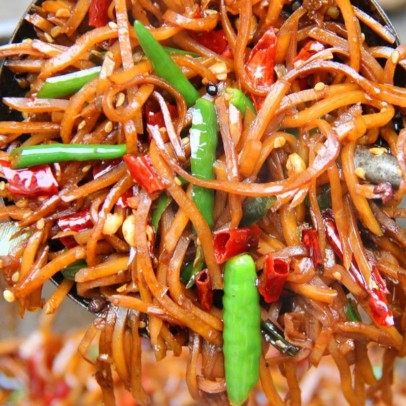 优惠特价爆炒辣疙丝辣椒炒咸菜丝现炒现发小菜咸菜芥菜丝