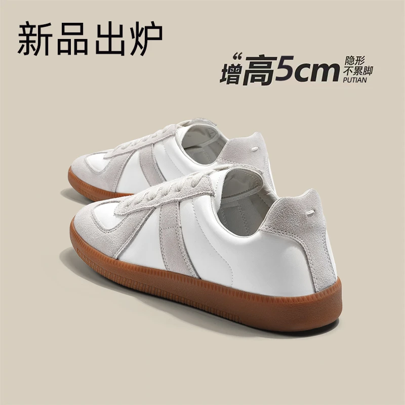 经典复古老德训鞋男2025新款阿甘板鞋男士运动情侣休闲鞋子