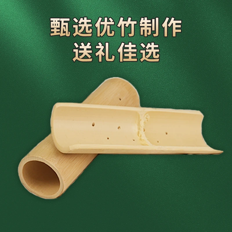 圆形竹枕头颈椎头正硬枕竹香成人缓解护颈天然手工竹制牵引拉伸枕