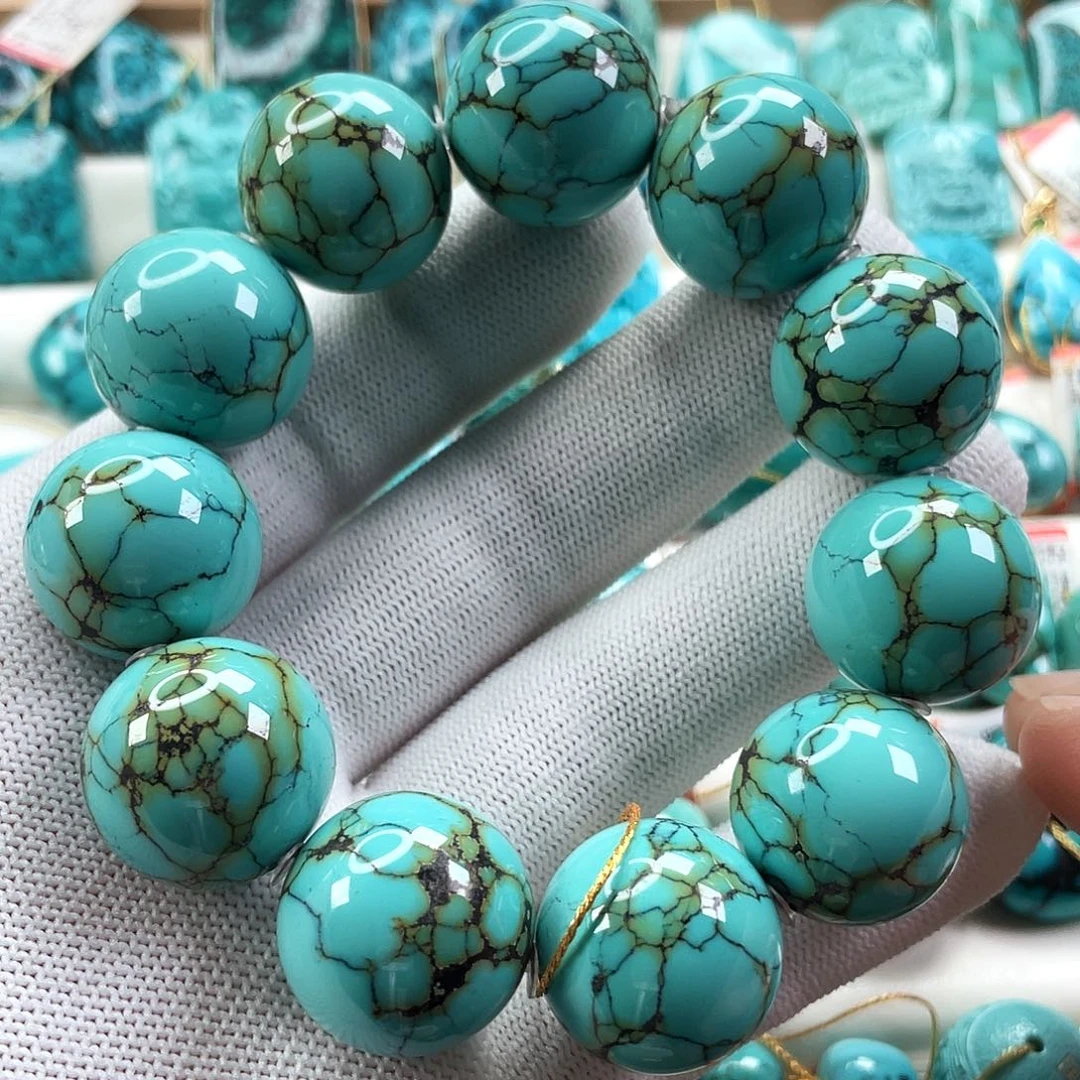 绿松石未镶嵌车挂尺寸20