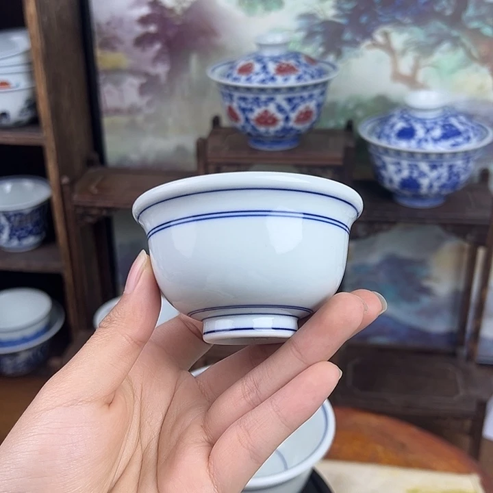 杯子白胎小压手。