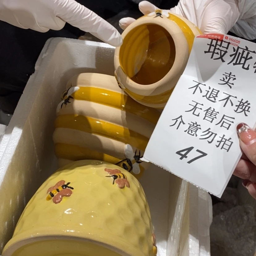 【闪购商品】摆件@*心陶瓷摆件瑕疵特卖