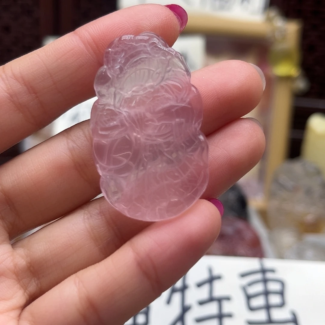 水晶未镶嵌吊坠(不含链)