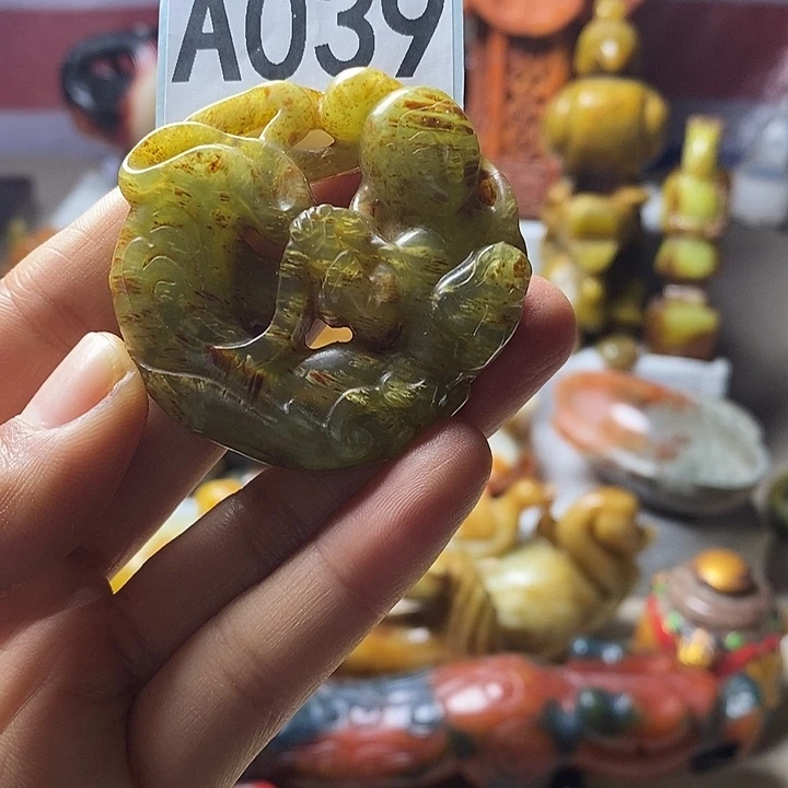 玛瑙/玉髓合金挂件