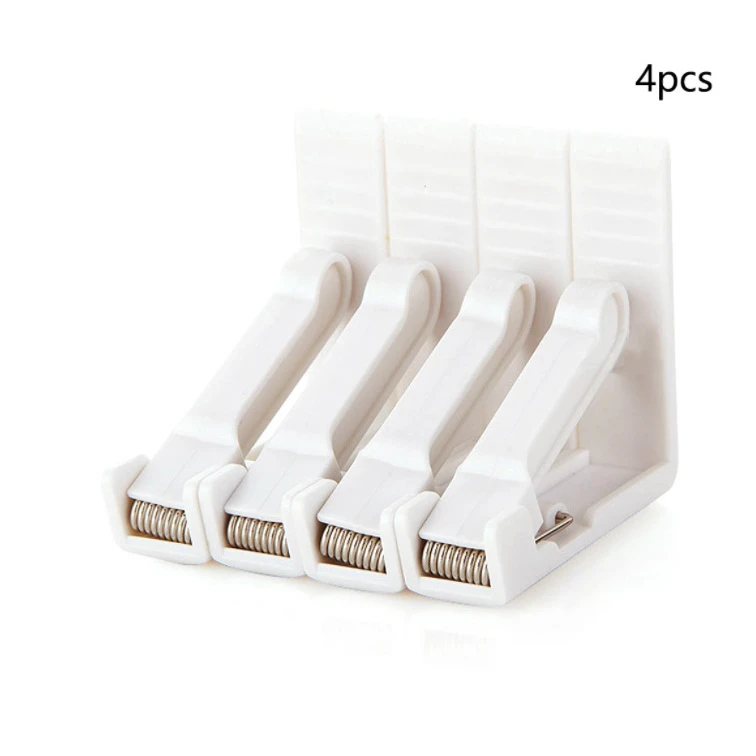 4个装台布固定夹桌布夹台布夹新款弹簧塑料桌布夹