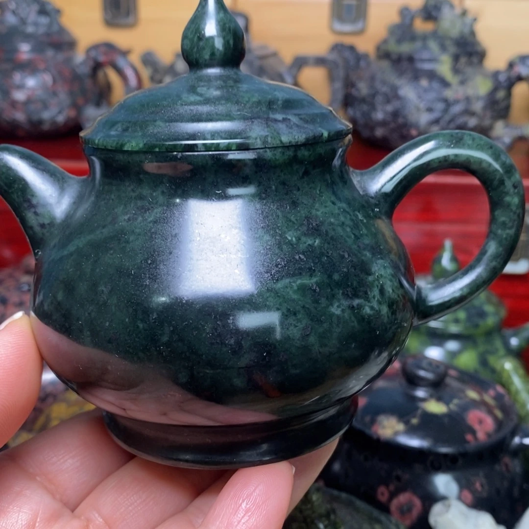 藏玉药王石福利款潘壶230cc