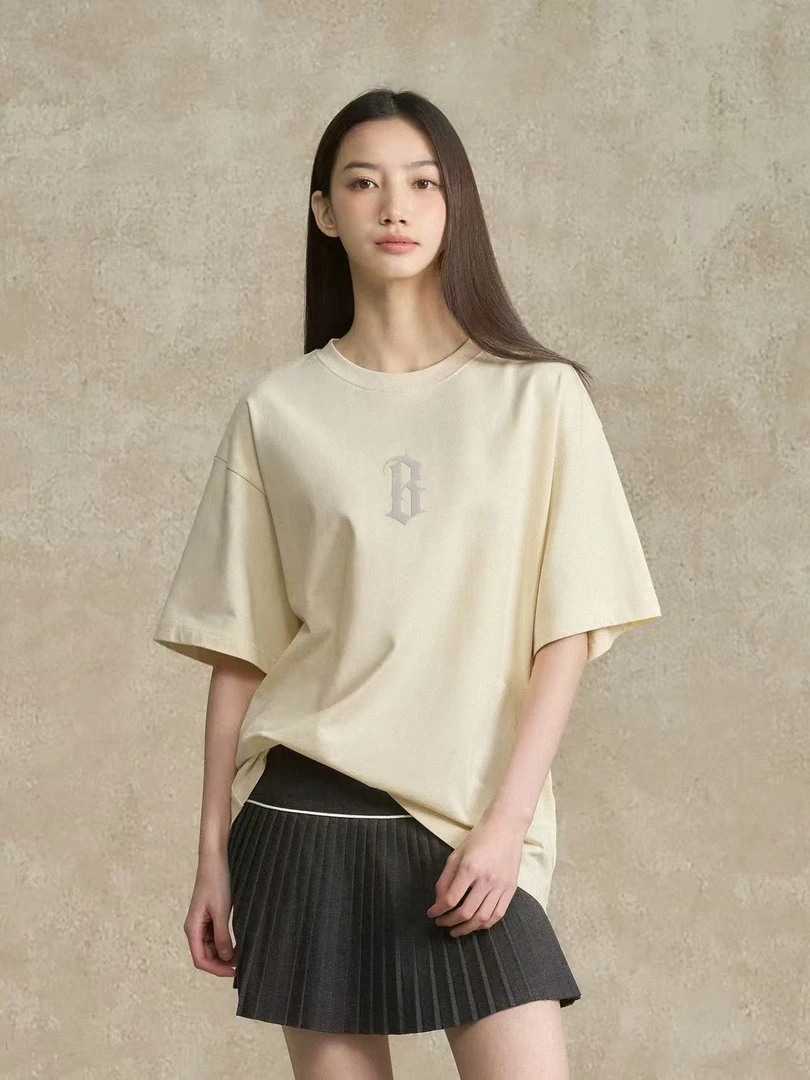 D17-3两色“B字母”短袖