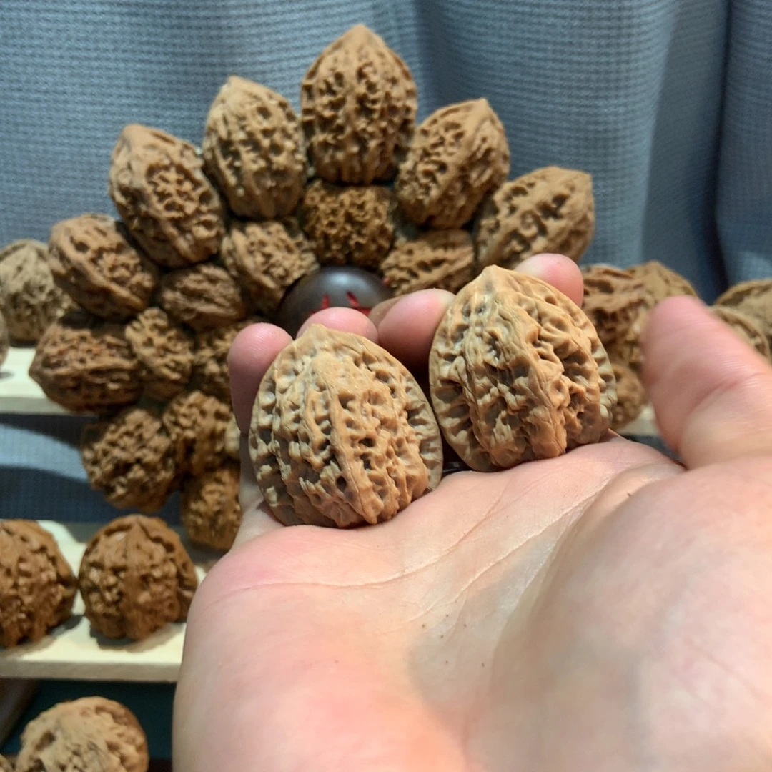 佛肚文玩核桃全品35