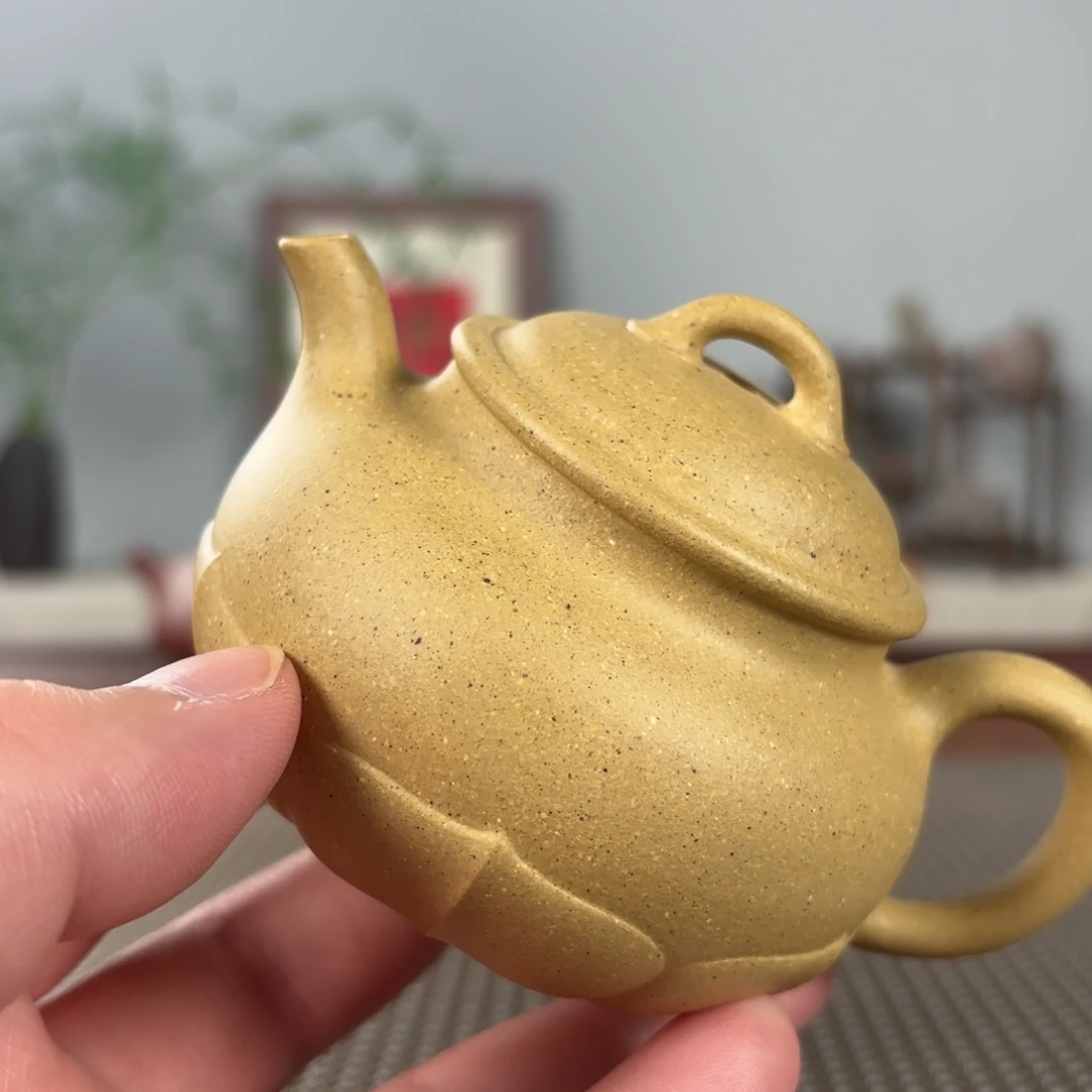 嗯***哼茶壶紫砂微瑕黄龙山原矿紫砂壶