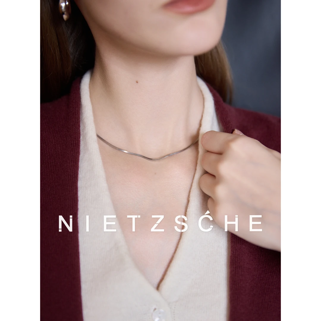 合金项链 Nietzsche｜八角蛇骨链｜ 极细经典B入！百搭项链257