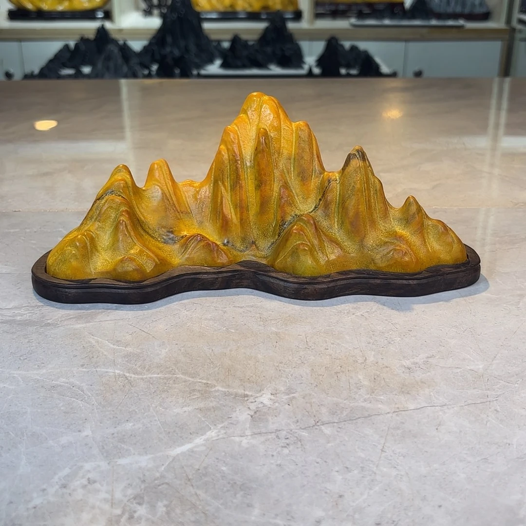 欢***好陶灵璧石手工雕刻奇石摆件