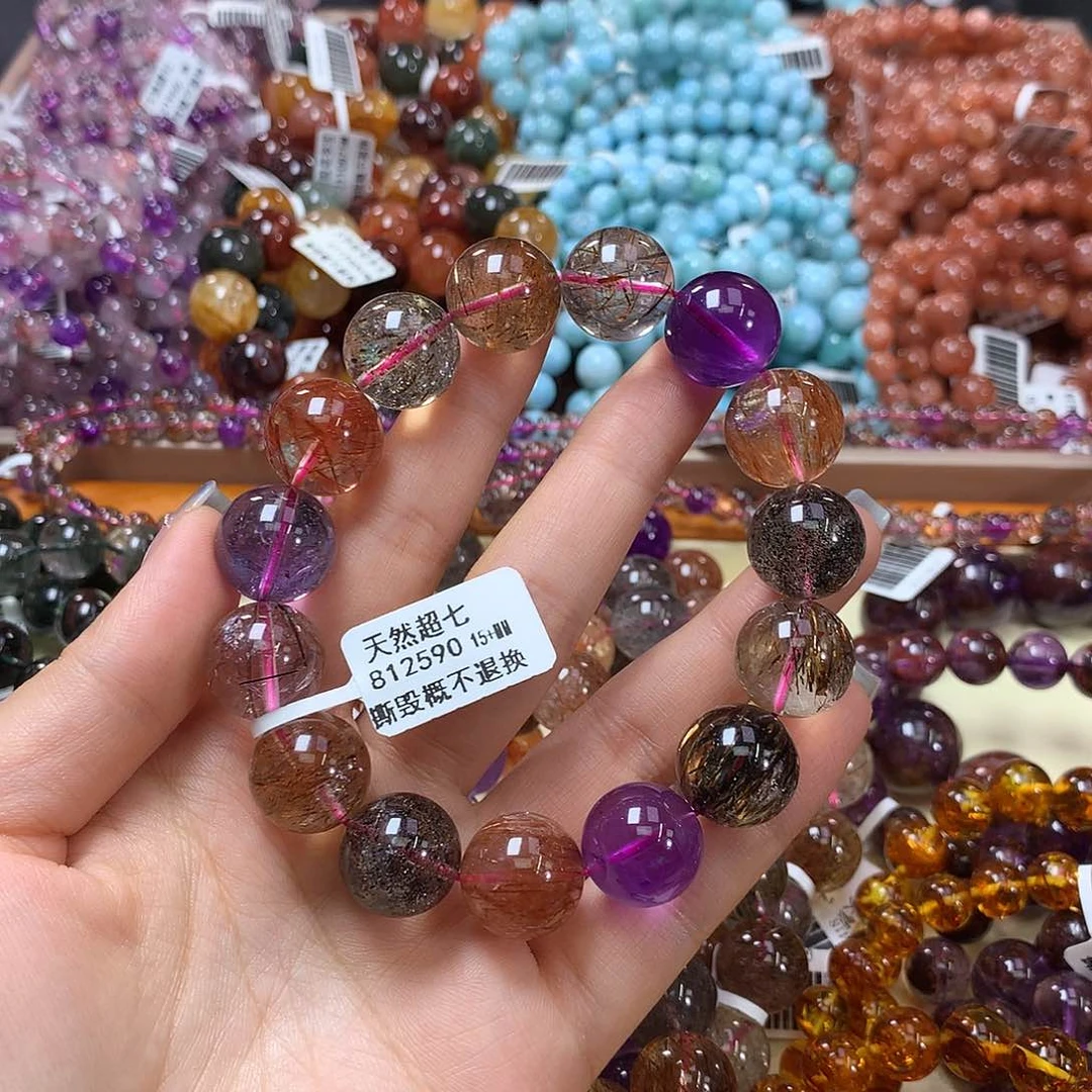 未镶嵌手链水晶，