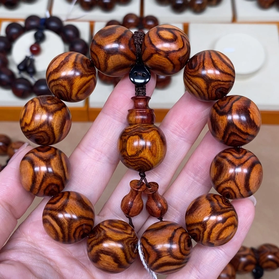 多***拉黄花梨/降香黄檀手串/手链海南黄花梨2