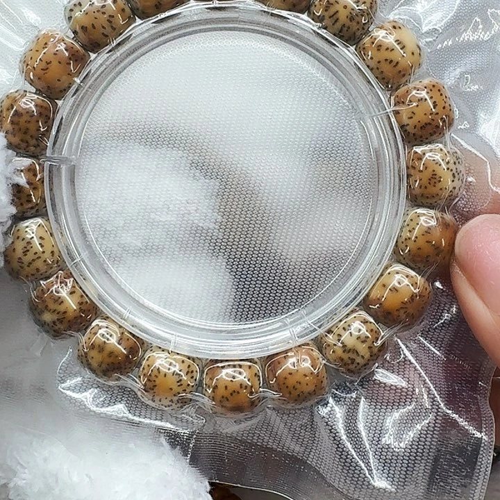 星月菩提手串367高端火烧云星月菩提12桶单圈