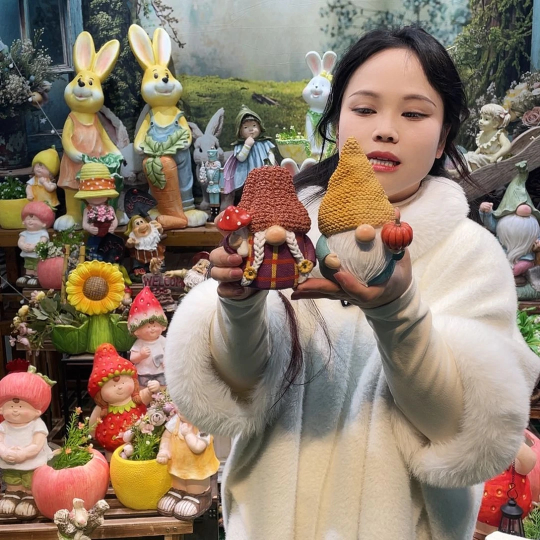 摆件花园摆件红红火火