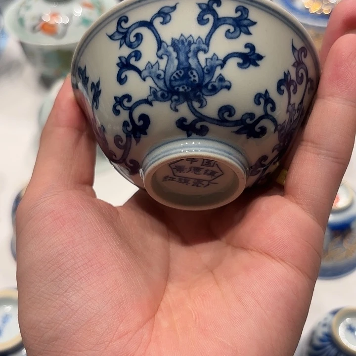 景德镇陶瓷杯子的