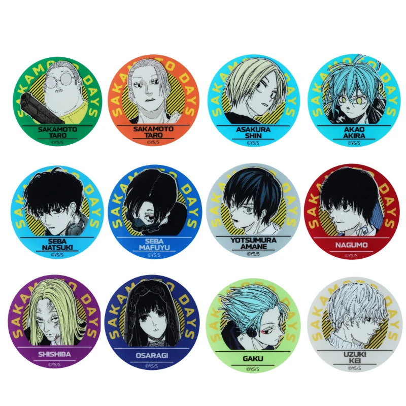 【坂本日常】坂本日常js原画亚克力冰箱贴 盲盒 默认代拆