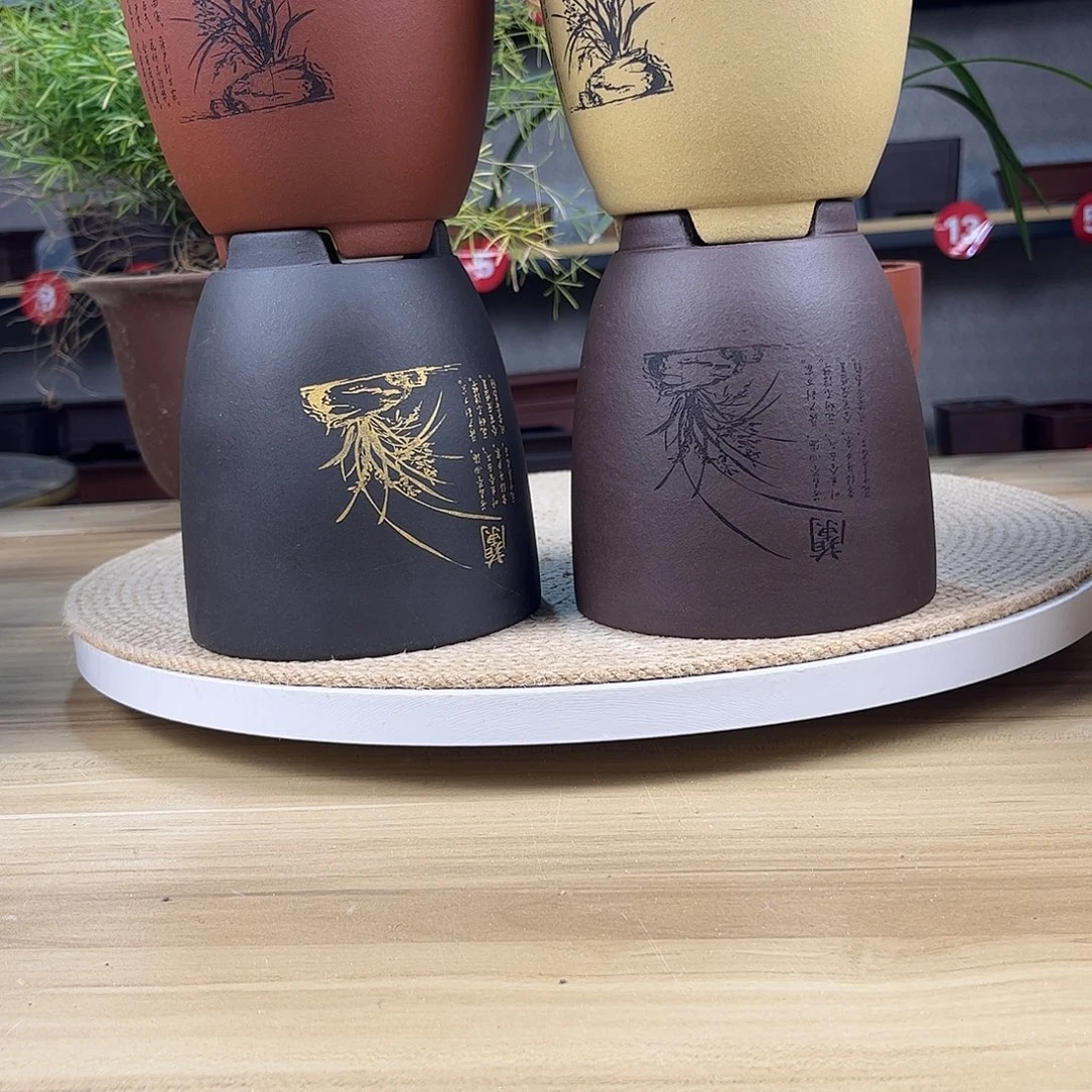 紫砂花盆紫砂花盆