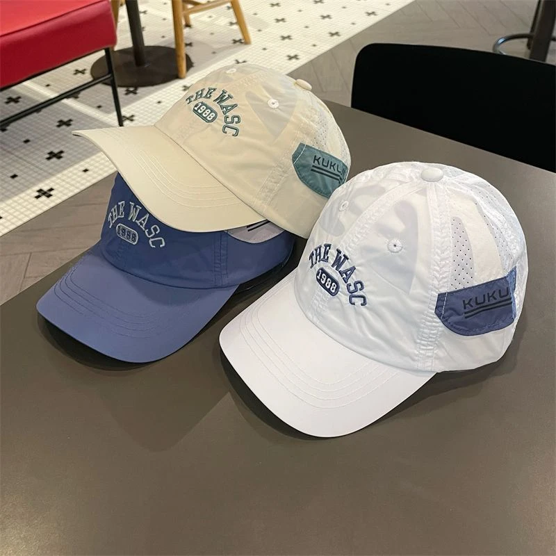 儿童帽子男孩春秋薄款速干鸭舌帽宝宝夏季男童防晒遮阳女童棒球帽