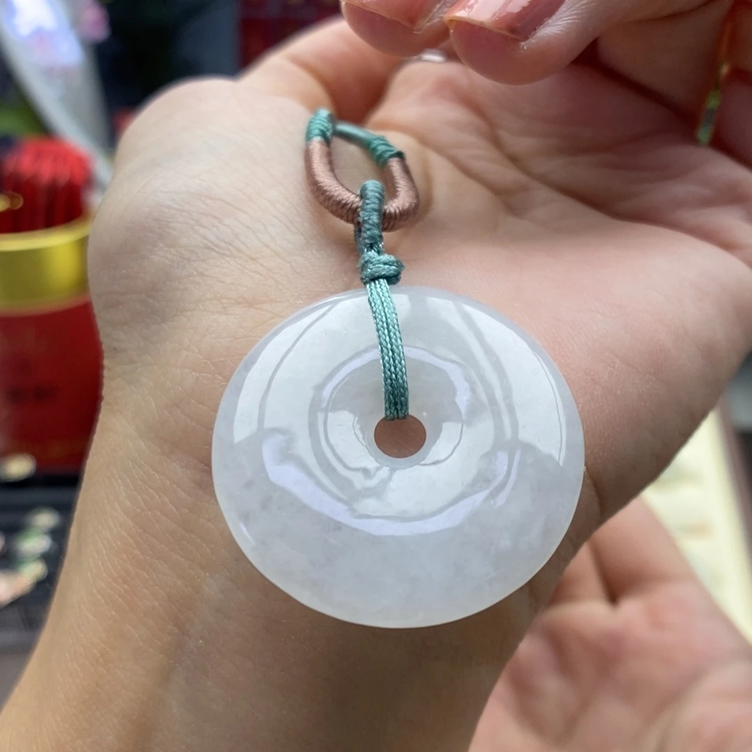 翡翠未镶嵌颈饰吊坠44